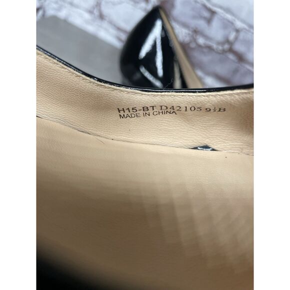 Cole Haan Grand OS Black Classic Patent Leather Stiletto Heels Women 9.5B US/40 - Picture 7 of 16